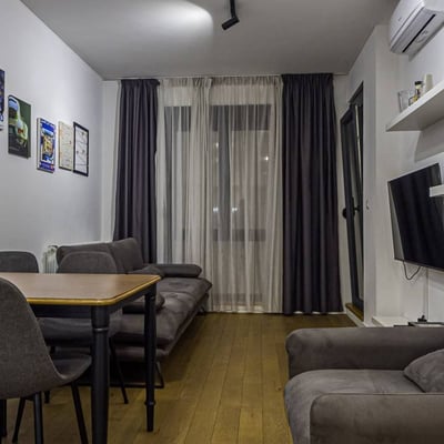Miete einer komfortablen 2-Zimmer-Wohnung, 43 m², Zvezdara, Belgrad, Serbien